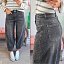 Jeans Balloon Gris Brillantes